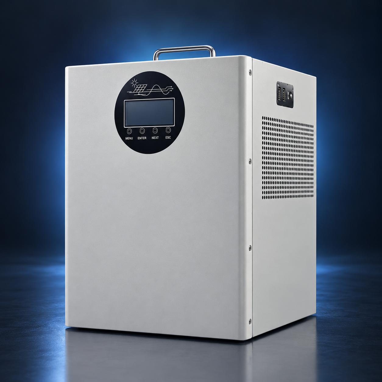 Compact integrated 1 kW solar storage system, 2.01 kWh