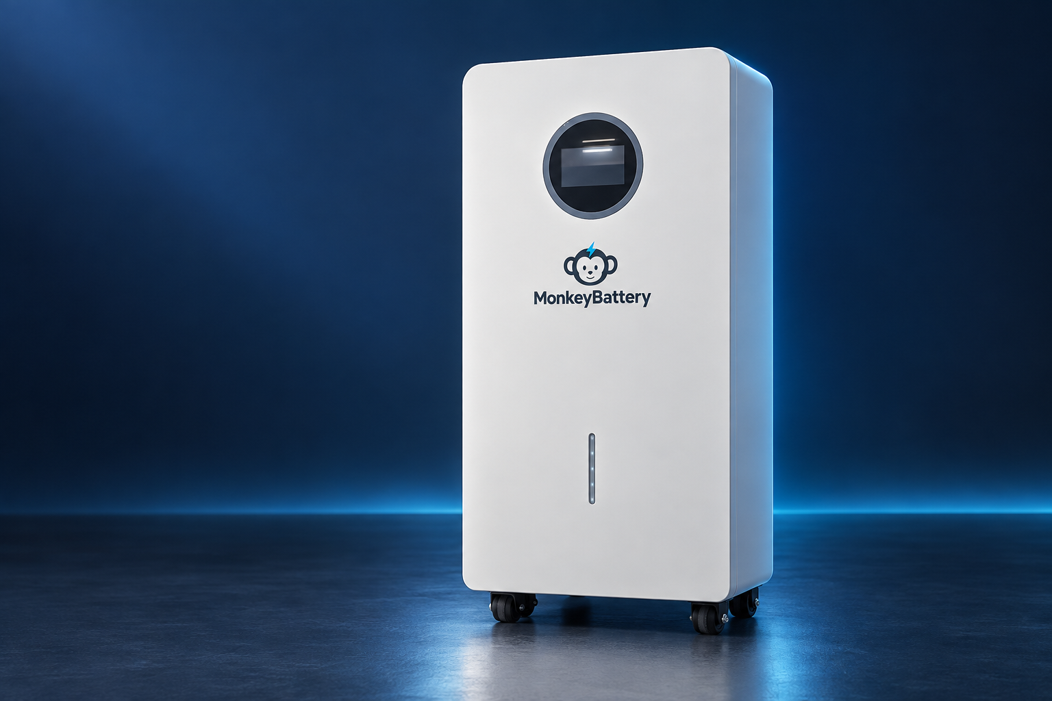 Маркетингова візуалізація батареї MonkeyBattery 51,2 В 314 А·год